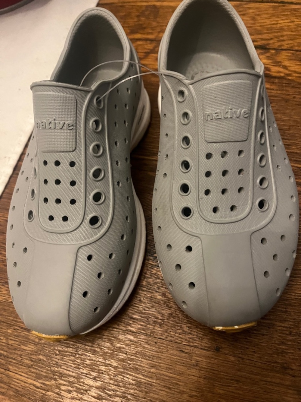 Native Shoes Robbie Sugarlite, Pigeon Grey, Unisex Kids, Size C11